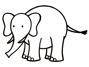 Cute Elephant Drawing Completely Not Salacious